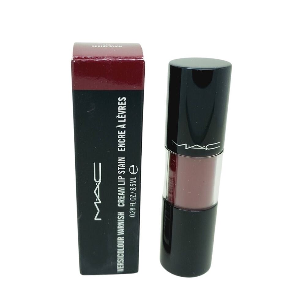 MAC Versicolor Varnish Cream Lip Satin 114 Serial Stain